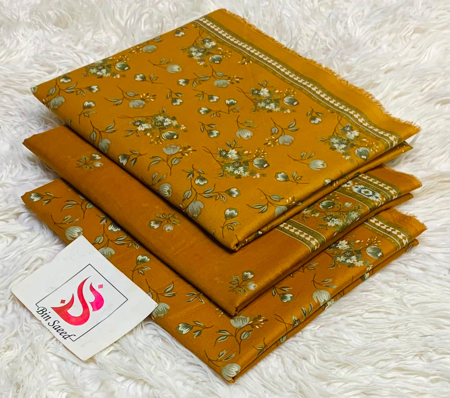 Bin saeed original lawn suits 3pc - My Store