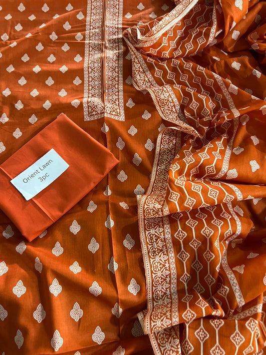 Orient lawn 3pc