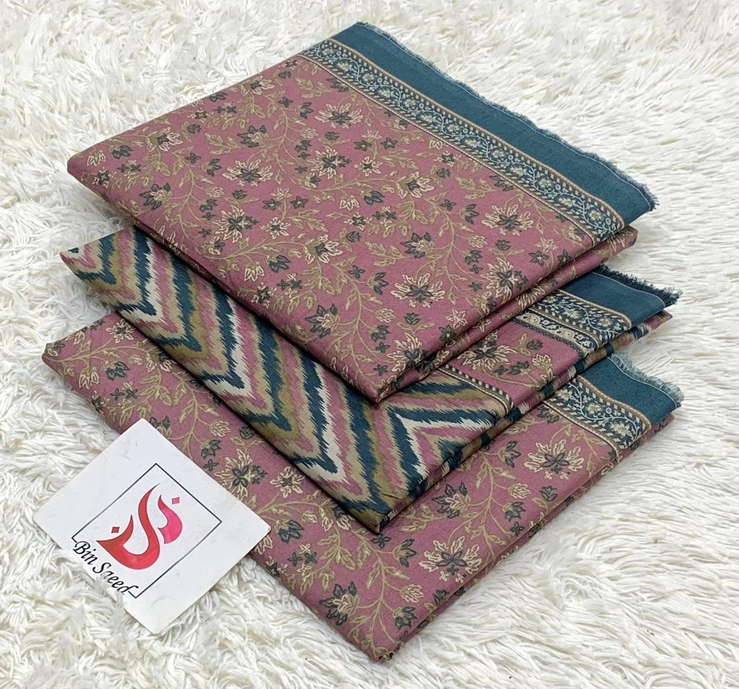 Bin Saeed Lawn Collection 2026 | Original 3 Piece Unstitched Stitched/Ready to wear
