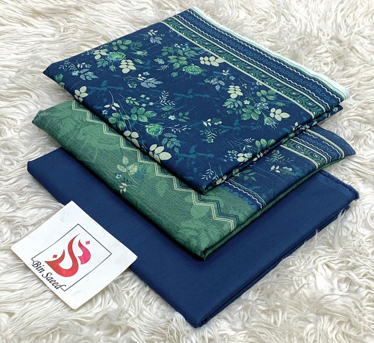 Bin saeed lawn orignal 3P