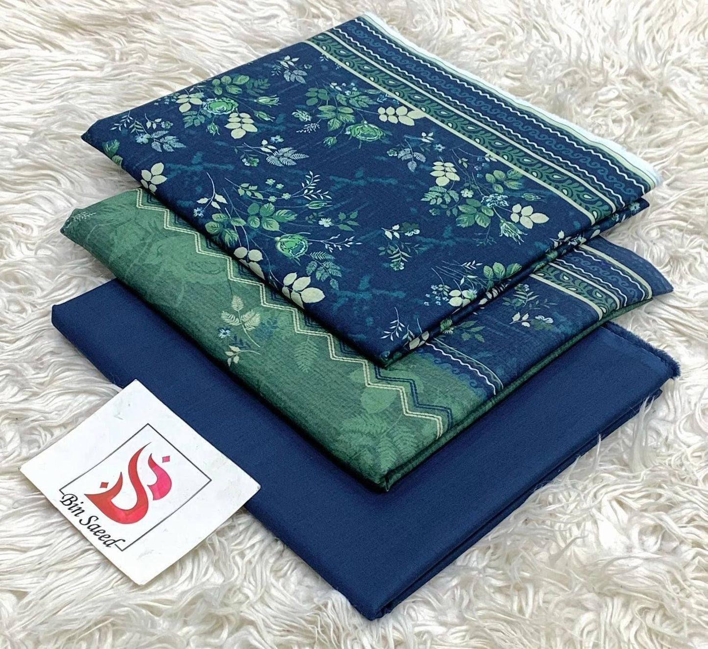 Bin saeed lawn orignal 3P