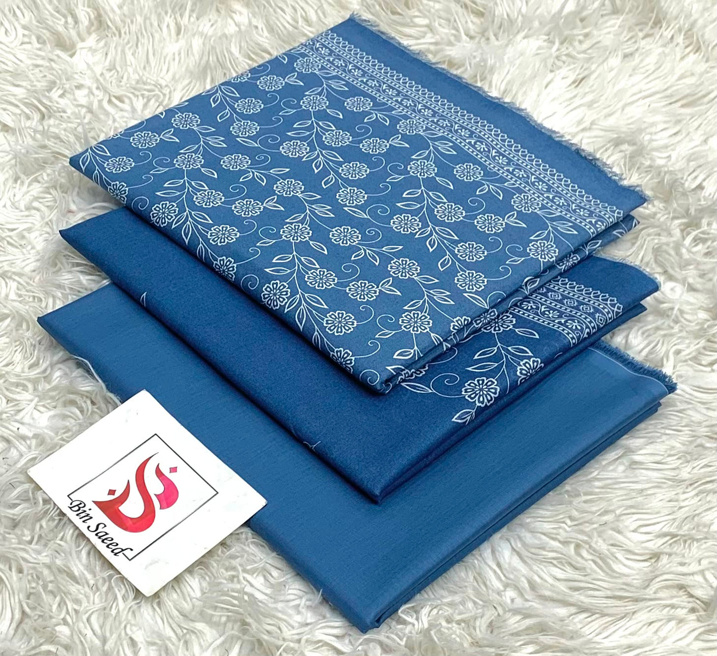 Bin saeed original lawn suits 3pc - My Store