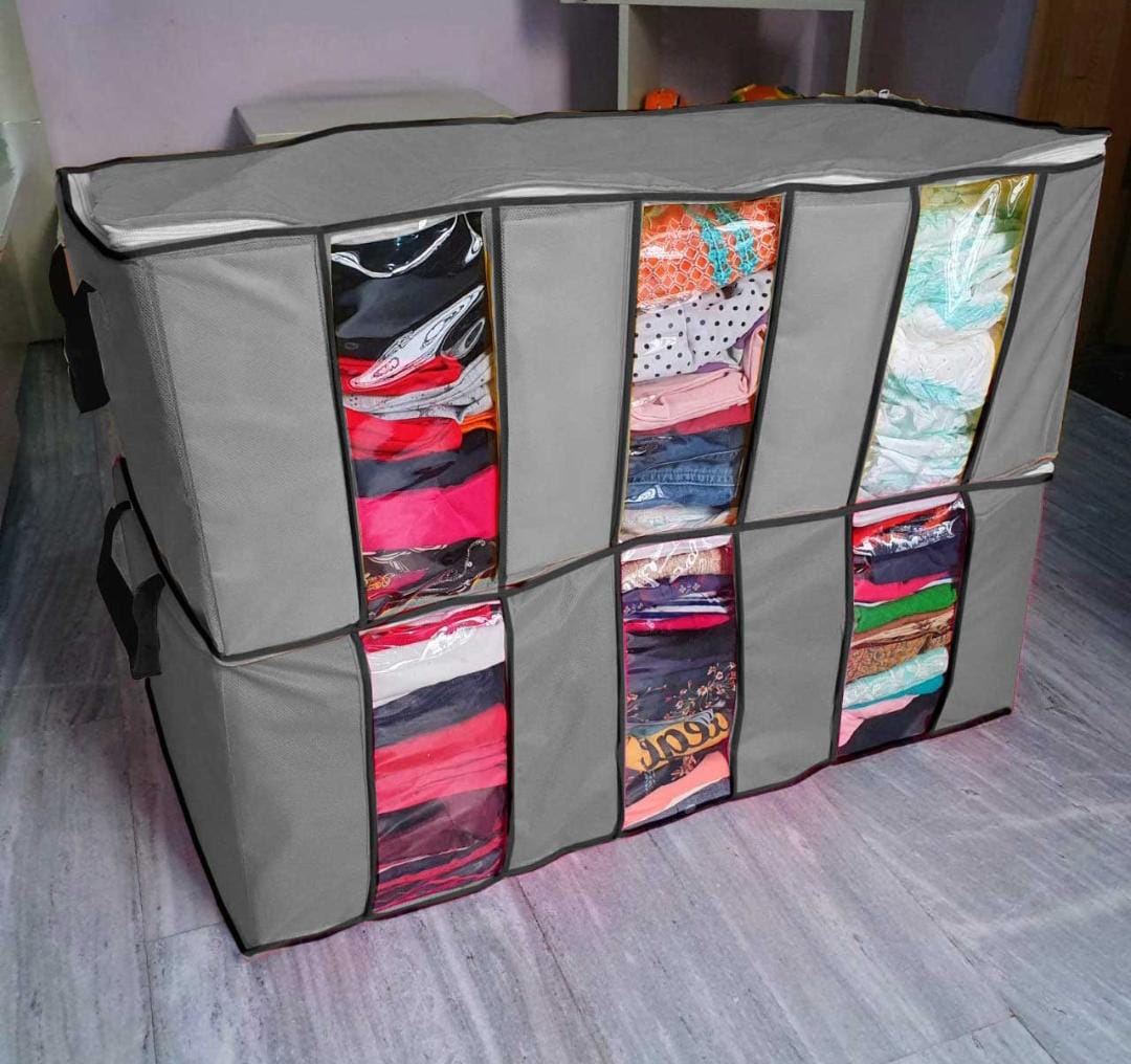 3 Compartment Storage Organiser / Clothes Storage Bag