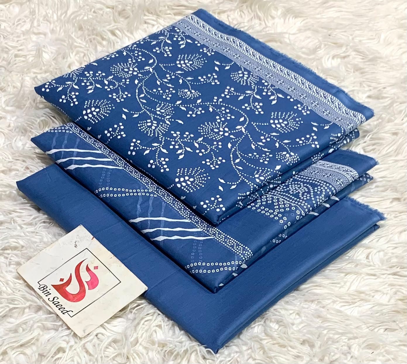 Bin Saeed Lawn Collection 2026 | Original 3 Piece Unstitched Stitched/Ready to wear