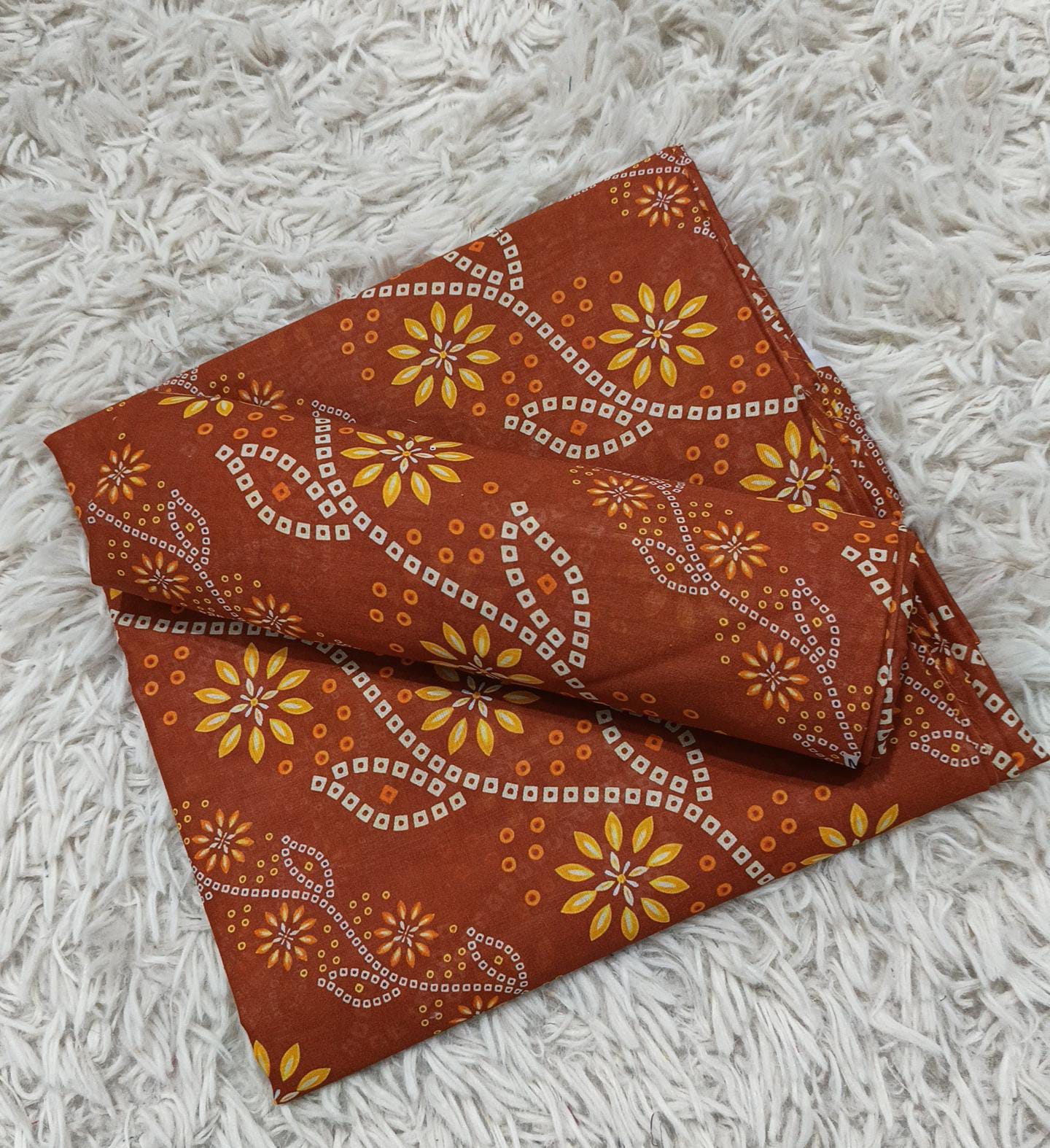 Mahi Brand Allover Printed Lawn 2-Piece Suit (Orignal)