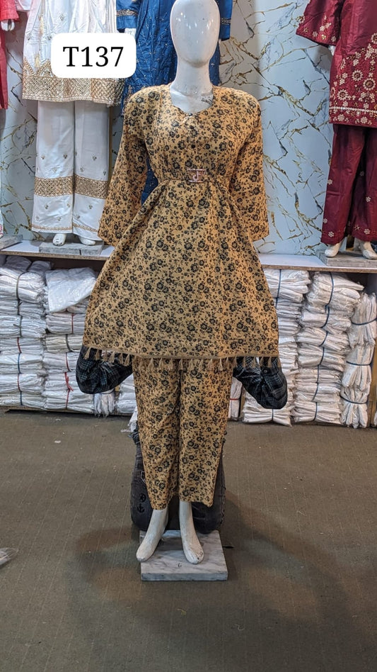 Belt Cotton 2p fronk stitched