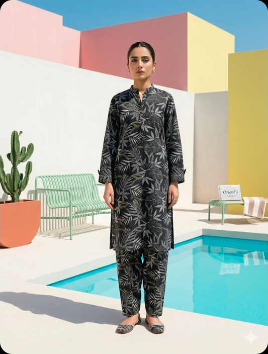 Orient Allover Printed Lawn 2-Piece Suit (Orignal)