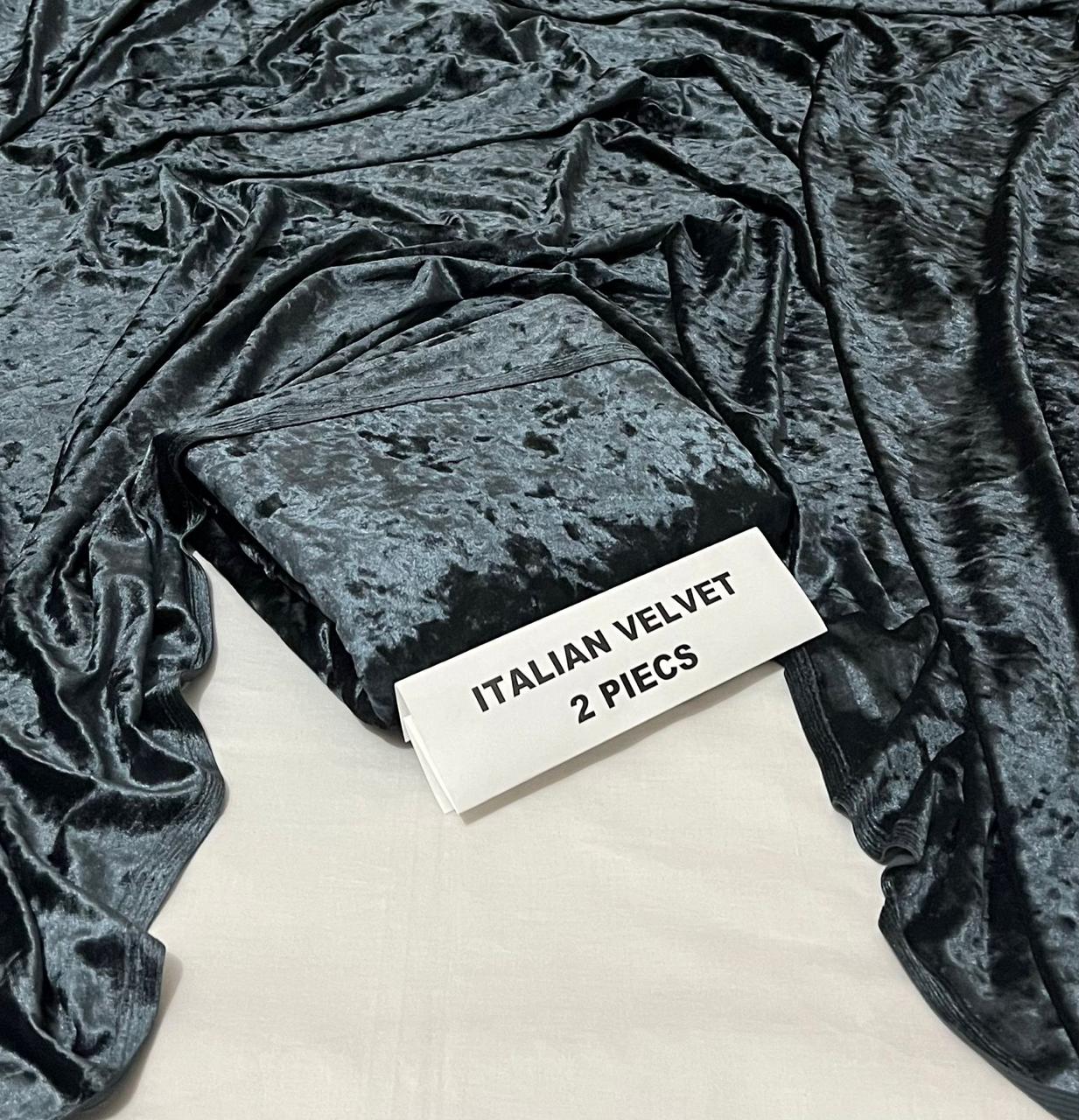 Imported italian Velvet 2 piece Original Collection