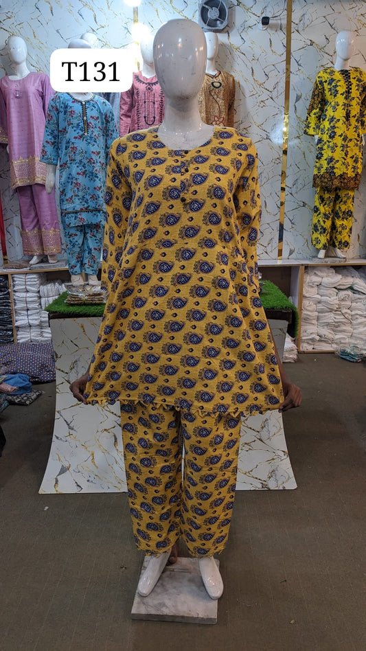 Cotton 2p fronk stitched