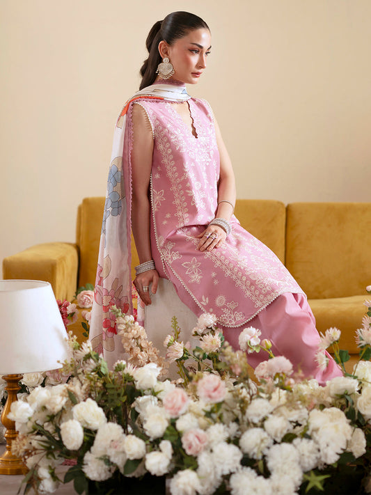 Mahnur 3p Lawn Suit 2026