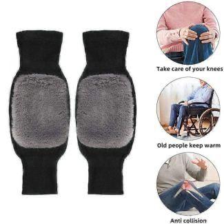 Luxury Cashmere Knee Pads–Ultra-Warm, Non-Slip & Adjustable Leg Protectors (2 PCS)