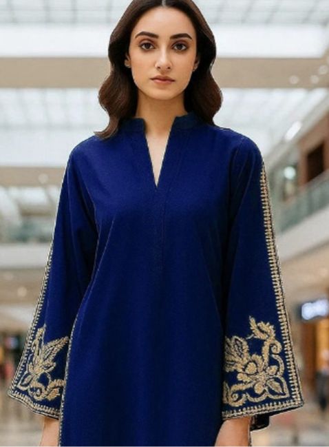 Premium Embroidered Lawn 2PC Collection | Sapphire
