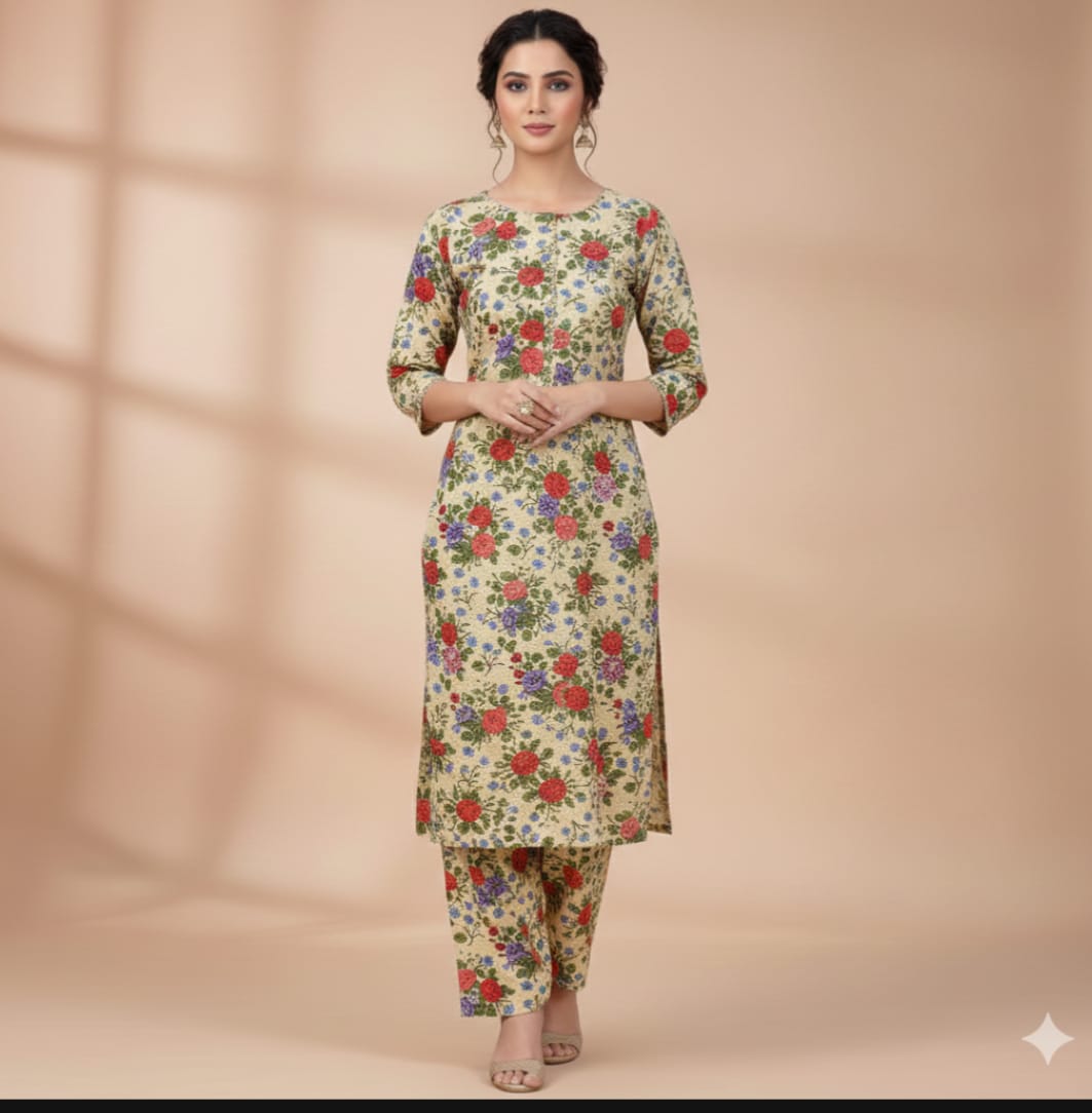 Luxury Branded Khaddar 2-Piece | Premium Winter Fabric