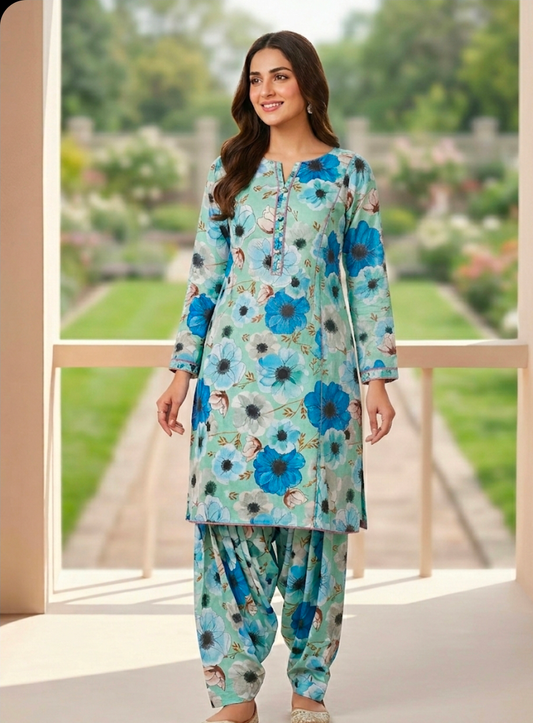 Orient Allover Printed Lawn 2-Piece Suit (Orignal)