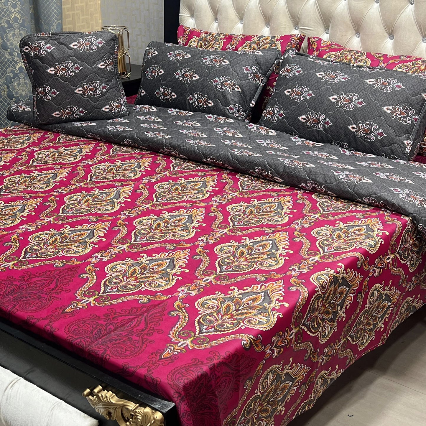 Cotton Comforter set 7Pc