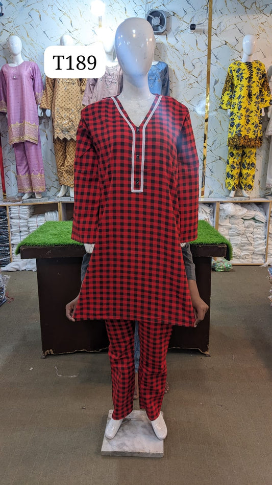 Cotton 2p fronk stitched