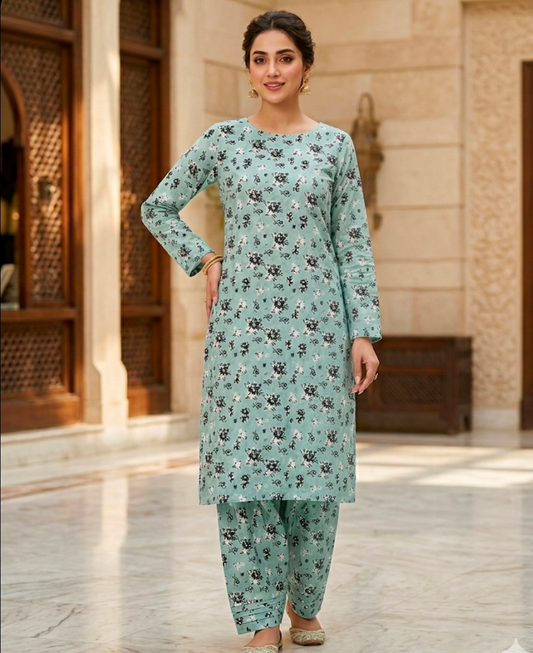 Orient Allover Printed Lawn 2-Piece Suit (Orignal)