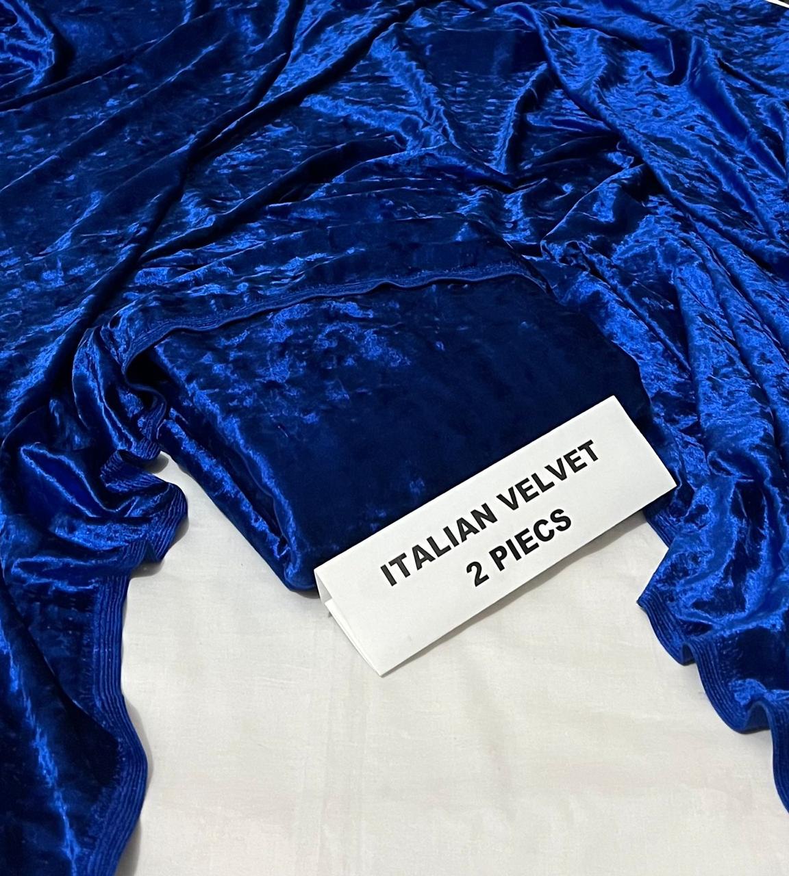 Imported italian Velvet 2 piece Original Collection