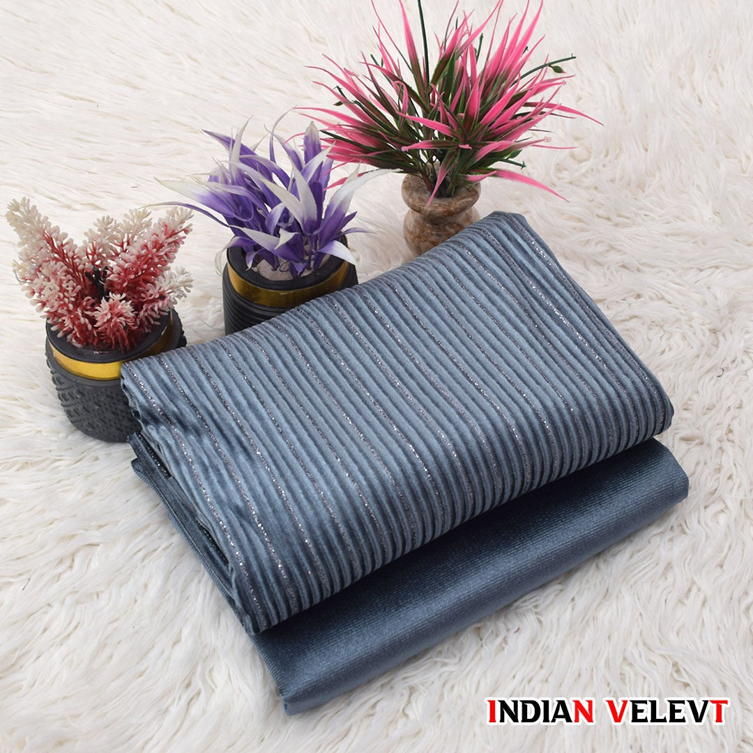 Premium Indian warm Velvet Fabric for Winter