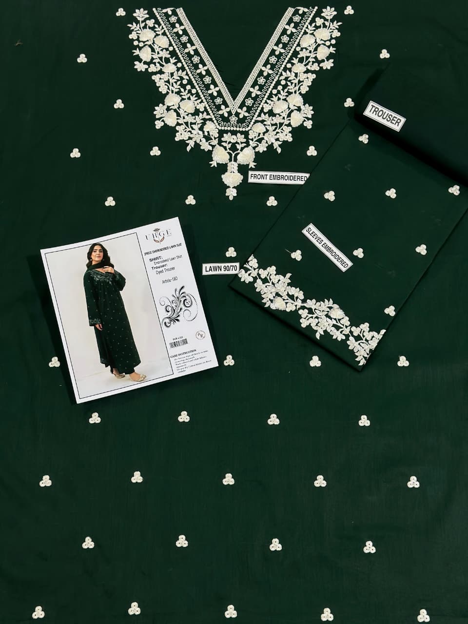 Premium Embroidered Lawn 2PC Collection | URGE