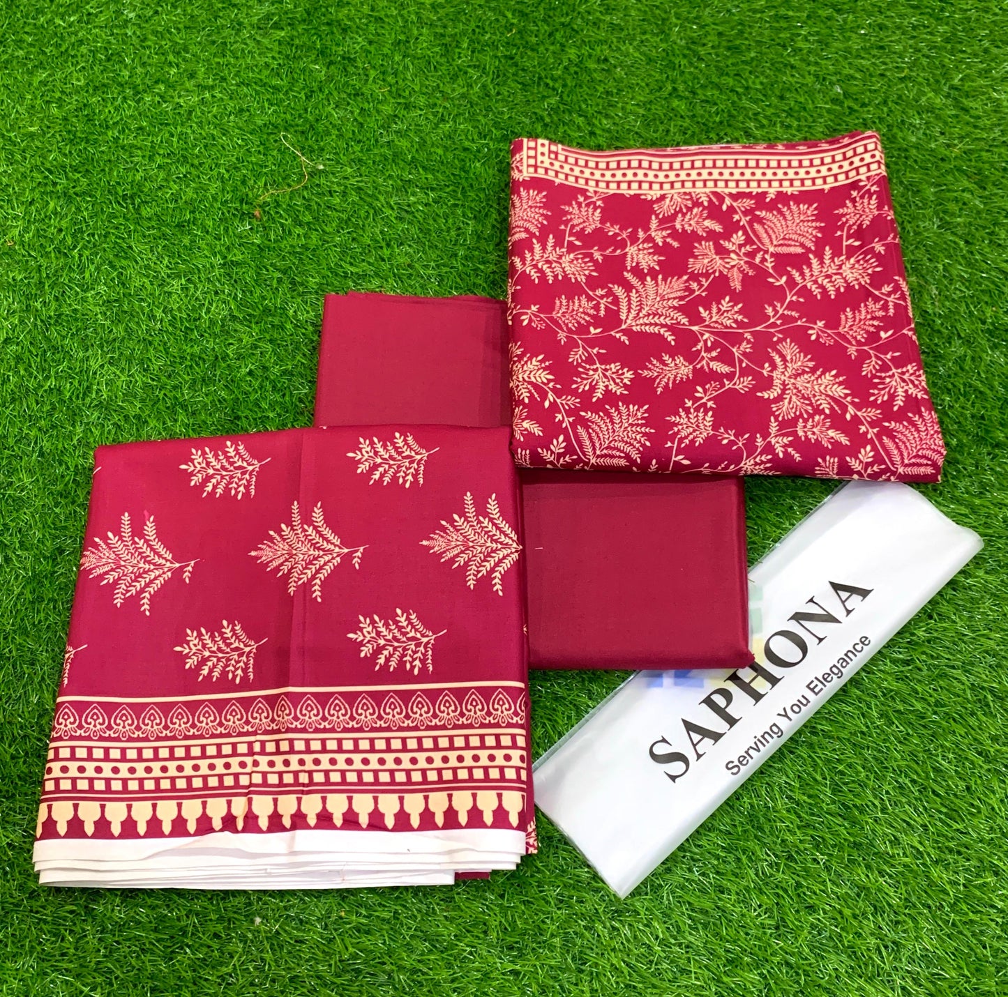 Saphona original 3p linen allover