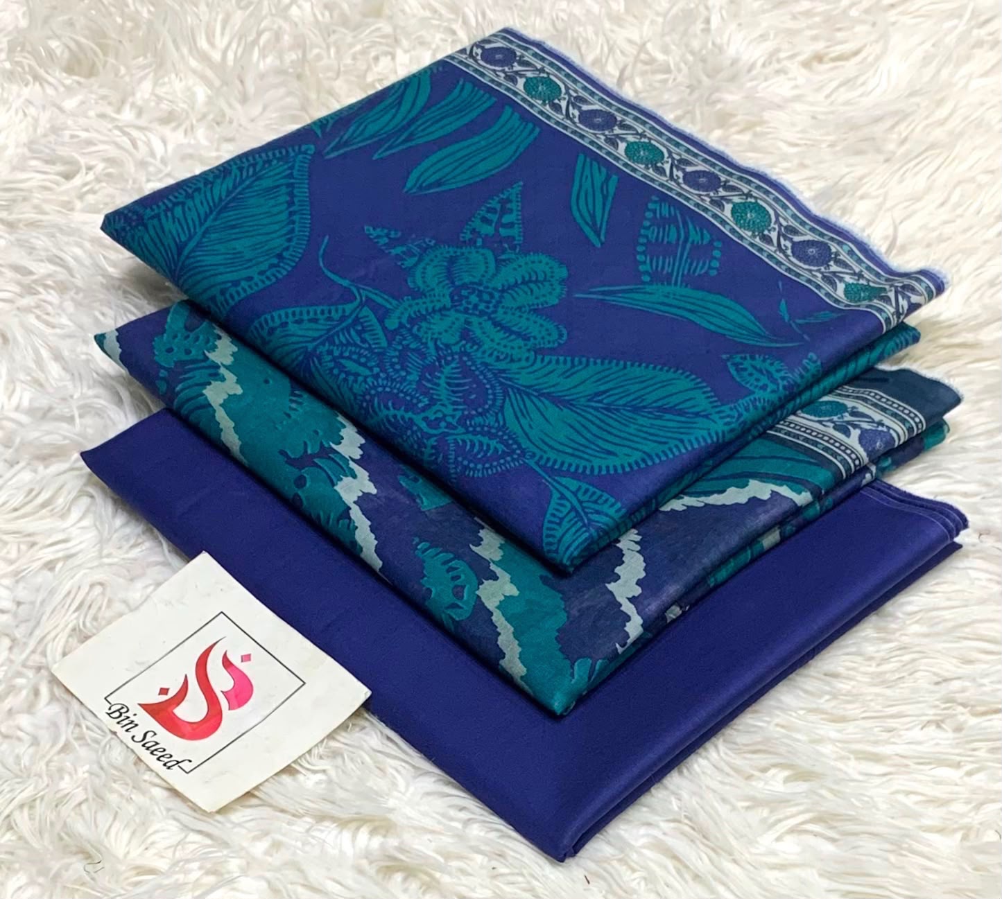 Bin saeed original lawn suits 3pc - My Store