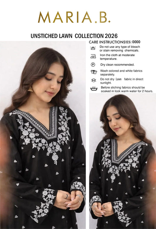 Premium Embroidered Lawn 2PC Collection | Maria b
