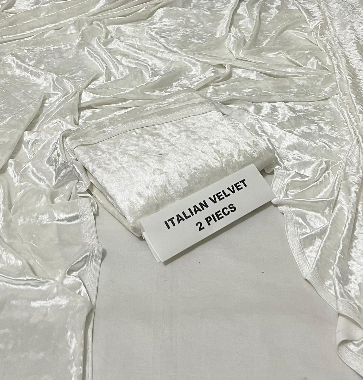 Imported italian Velvet 2 piece Original Collection