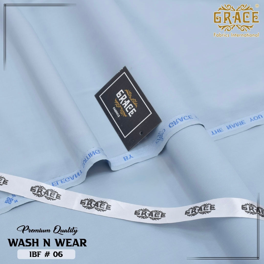 Grace Premium Wash & Wear – Original Men's Unstitched Fabric