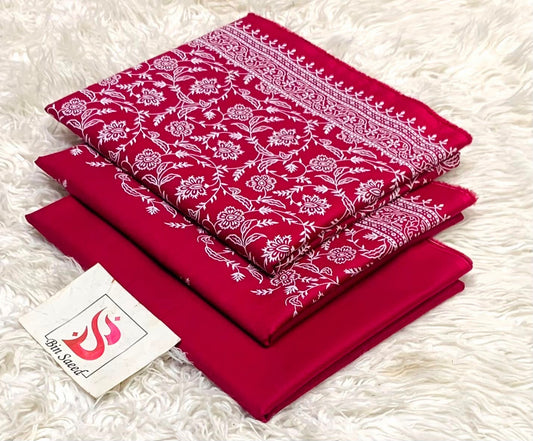 Bin Saeed Lawn 3Pcs (100% Original)