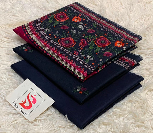 Bin saeed original lawn suits 3pc - My Store
