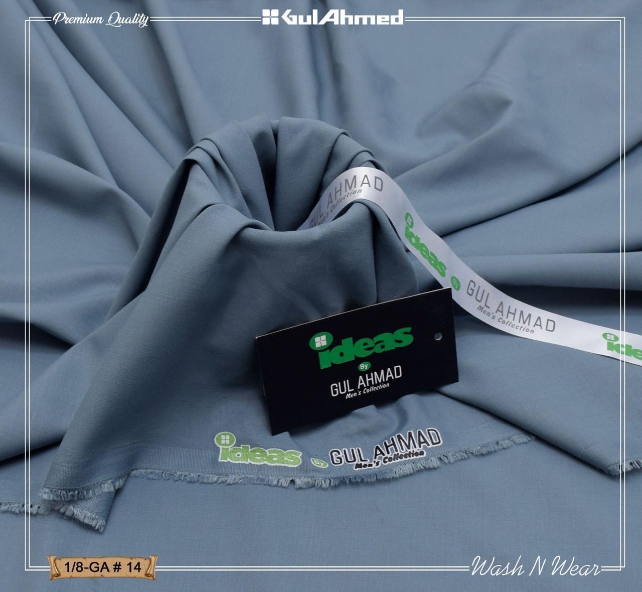 Ideas by Gul Ahmed Wash and Wear Men Unstitched Suit - Fabiha Online Store