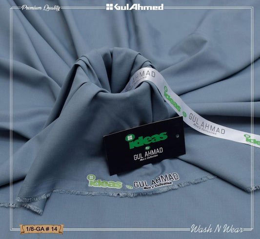 Ideas by Gul Ahmed Wash and Wear Men Unstitched Suit - Fabiha Online Store