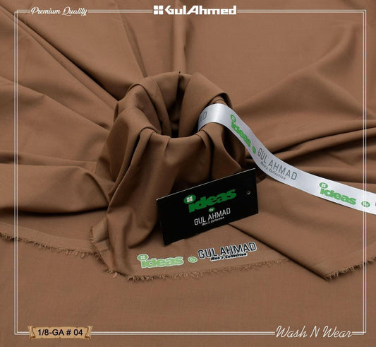 Ideas by Gul Ahmed Wash and Wear Men Unstitched Suit - Fabiha Online Store