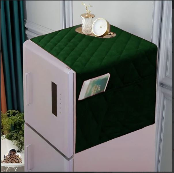 COTTON QUILTED FRIDGE COVER
