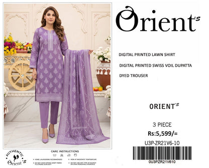 Orient original lawn suits 3pc - My Store