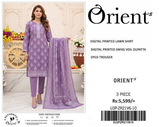 Orient original lawn suits 3pc - My Store