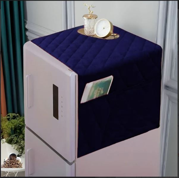 COTTON QUILTED FRIDGE COVER