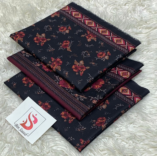 Bin saeed lawn orignal 3Pc
