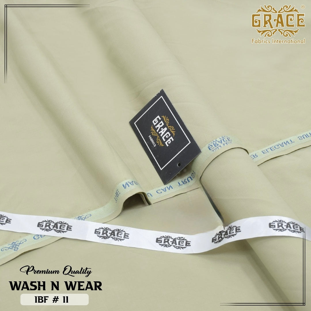 Grace Premium Wash & Wear – Original Men's Unstitched Fabric