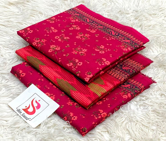 Bin saeed lawn orignal 3Pc - My Store