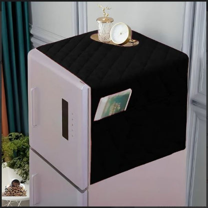 COTTON QUILTED FRIDGE COVER