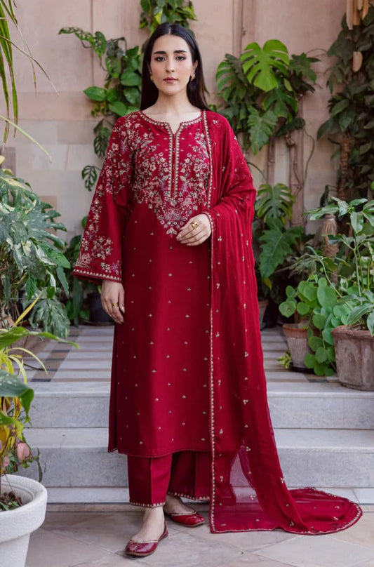 Batik fancy 3pc Lawn Suit 2026