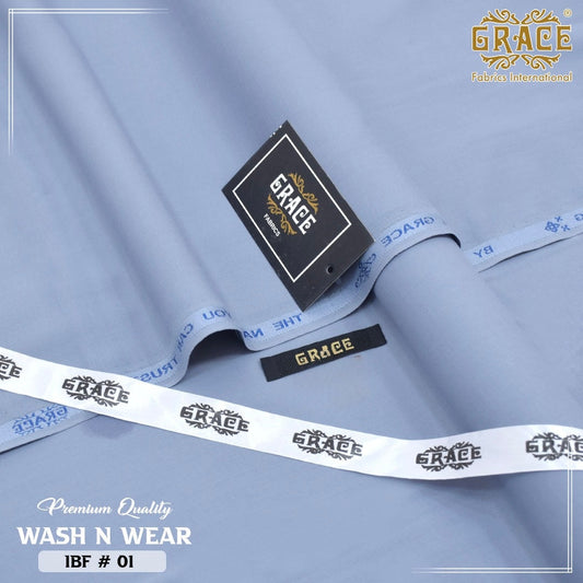 Grace Premium Wash & Wear – Original Men's Unstitched Fabric