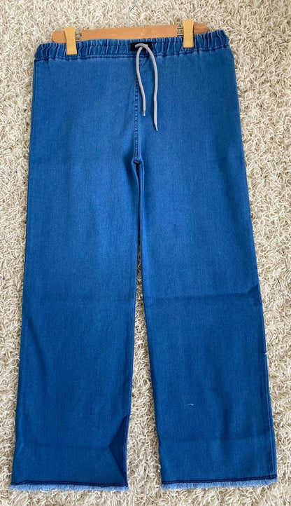 New Baggy Style Denim Jeans for Women | Stretchable Waist | Free Size