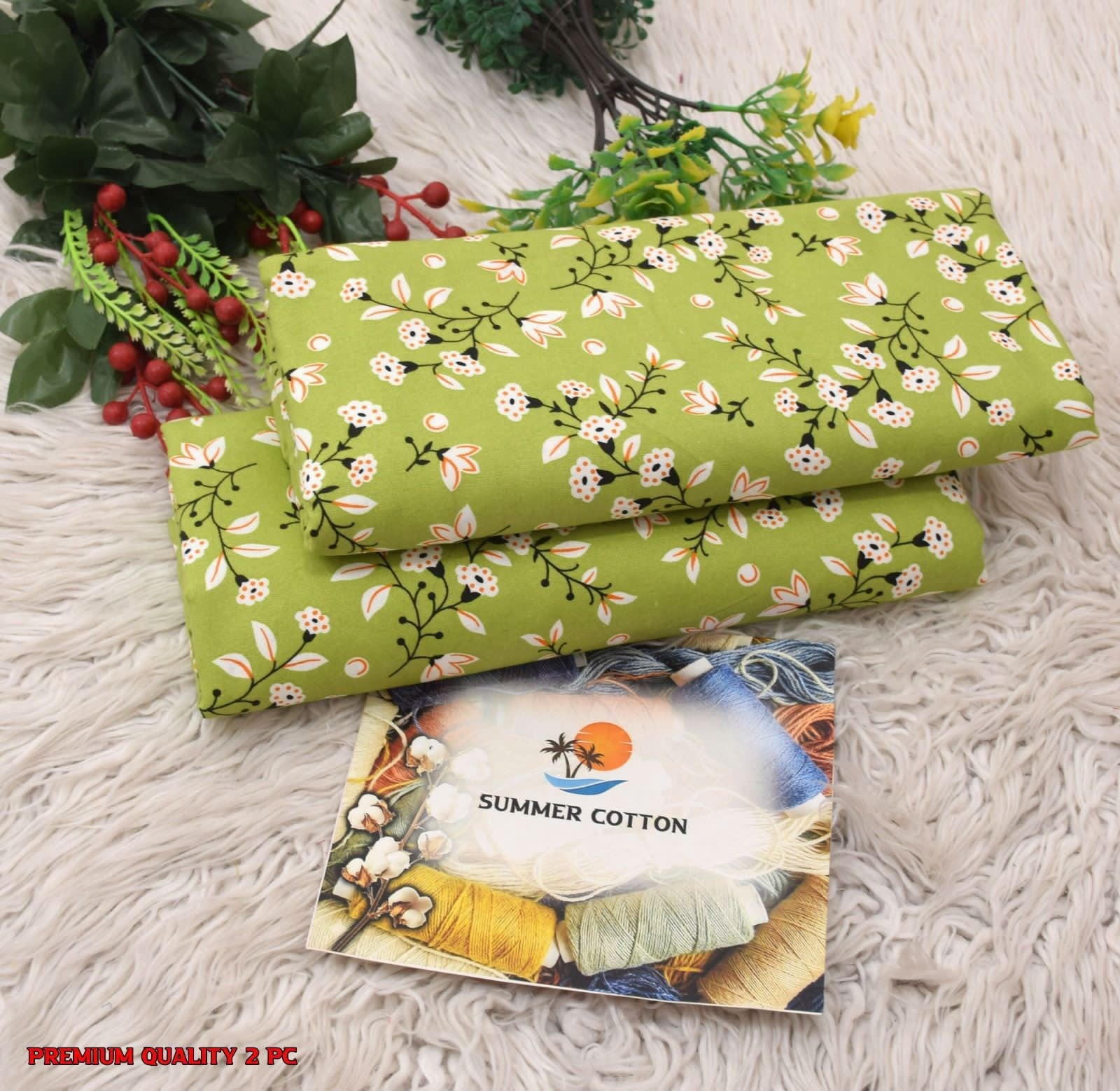 All Over Digital Printed Four Season Cotton-2PC - My Store