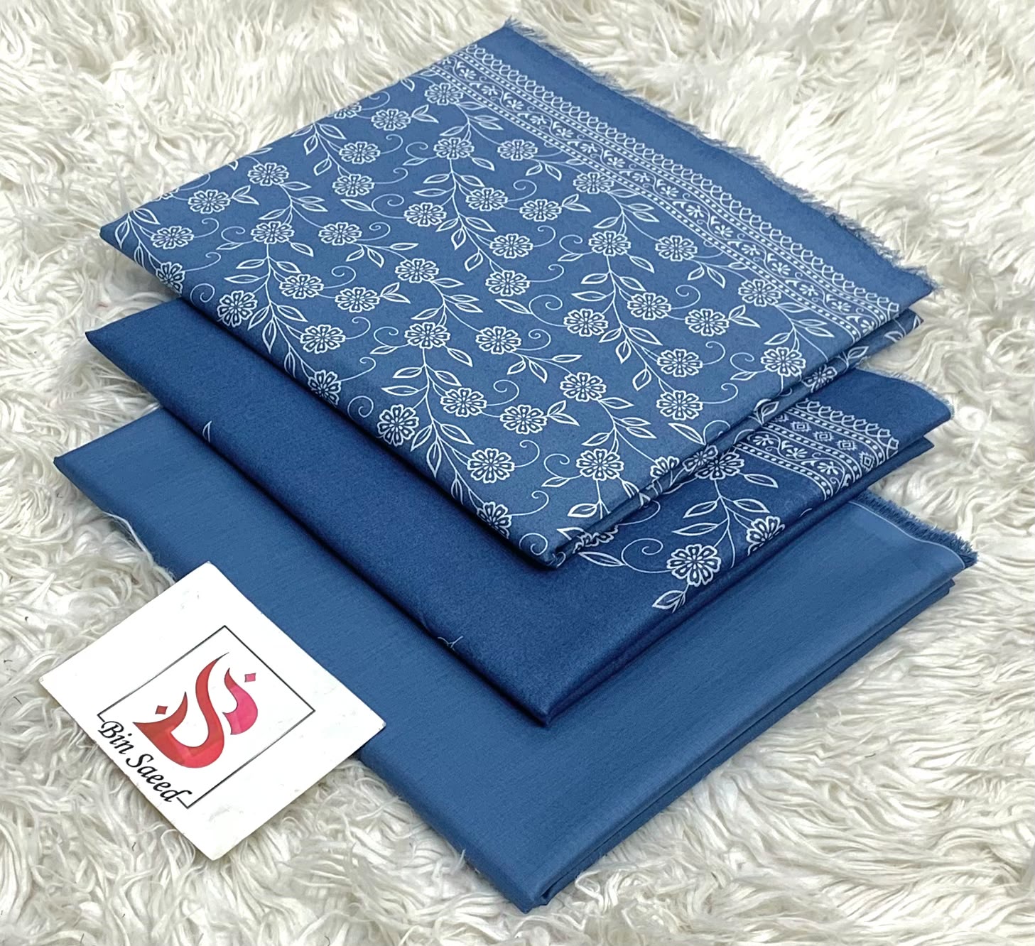 Bin saeed original lawn suits 3pc - My Store