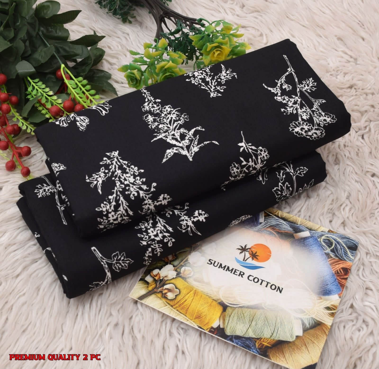 All Over Digital Printed Four Season Cotton-2PC - My Store