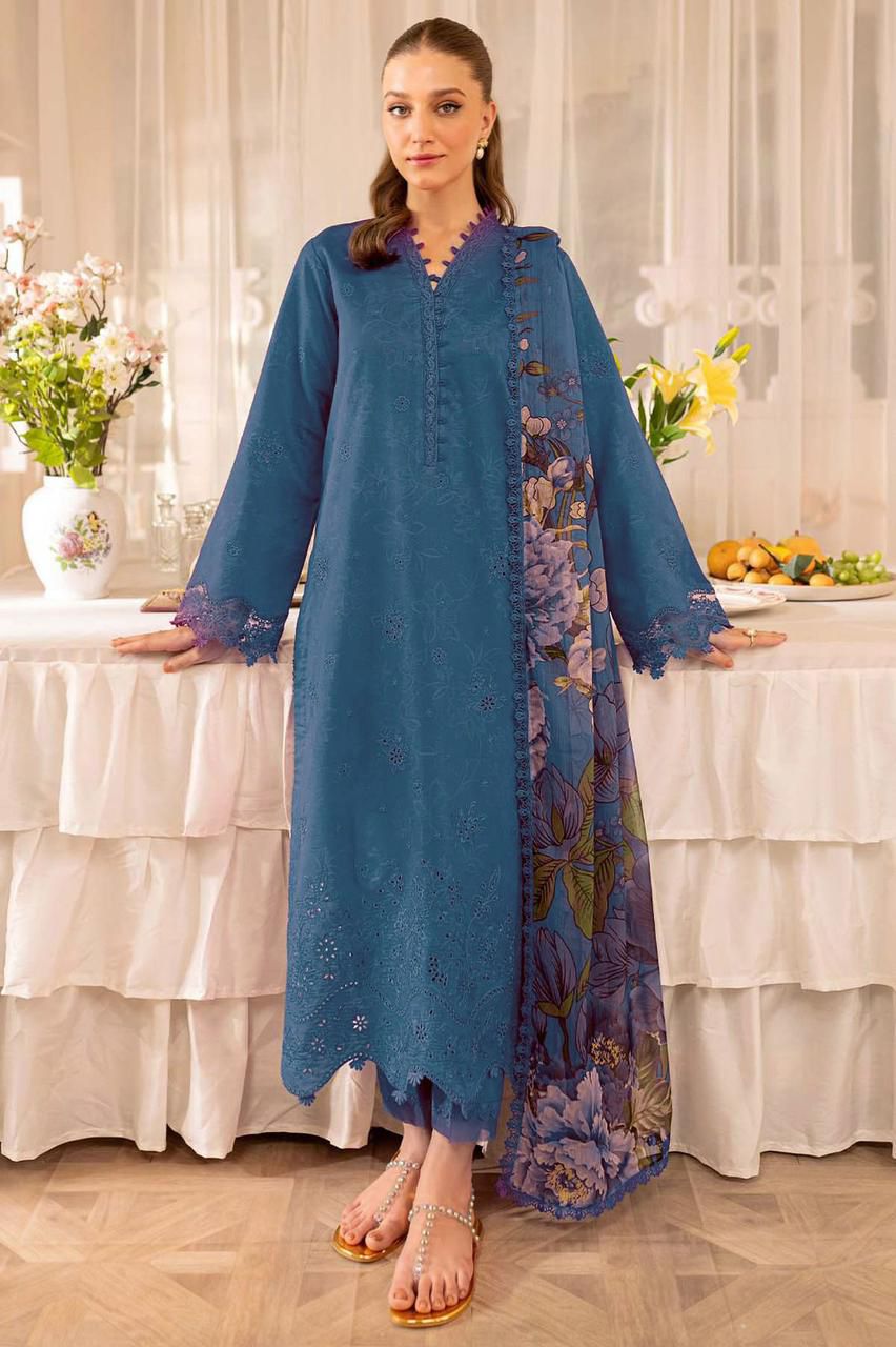 Farasha fancy 3pc Lawn Suit 2026