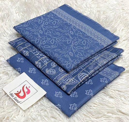 Bin saeed lawn orignal 3Pc - My Store